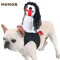 Disfraz de jinete Halloween para perros grandes