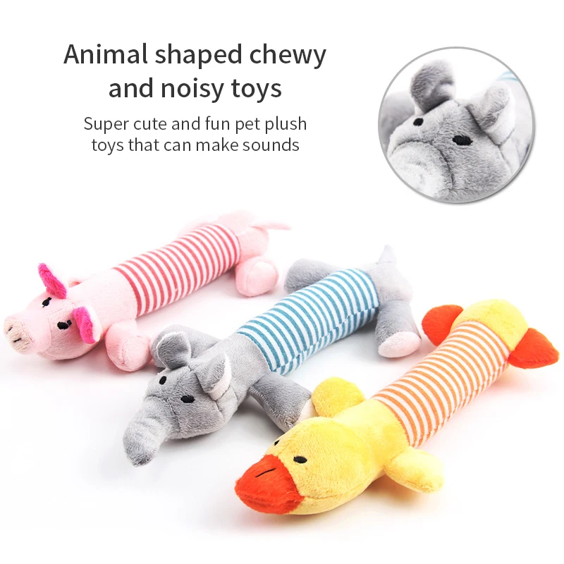 Juguete para perros, juguete de peluche con chirrido para perros, suministros aptos para todos los cachorros, juguete con sonido para mascotas, divertido y duradero, molar, juguete bonito, suministros para mascotas - imagen 2