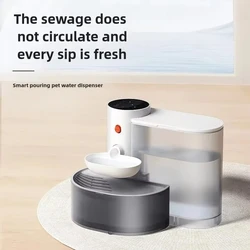 Dispensador de agua corriente inteligente para gatos y perros