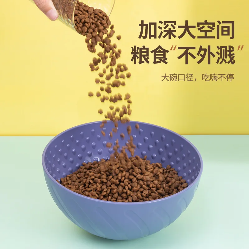 Suministros para mascotas, columpio, comida lenta, asfixia, cuenco para perro, vaso plegable, plato para lamer, almohadilla de comida lenta, plato Binner para gato - imagen 3