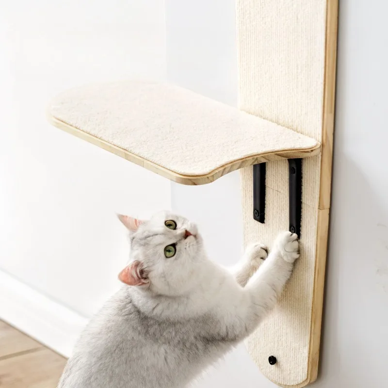 Tipo colgante detrás de la puerta, árboles para gatos, poste de escalada para gatitos, camas de torre, muebles para mascotas, tablero rascador para el hogar, juguetes, suministros para gatos - imagen 2