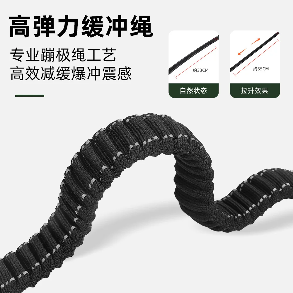 Nuevo Correa para mascotas, correas de seguridad mejoradas para caminar para perros, riñonera de alta elasticidad, correa para correr, correa reflectante - imagen 4