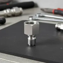 Adaptador de conexión rápida para bañar perros con hidrolavadora