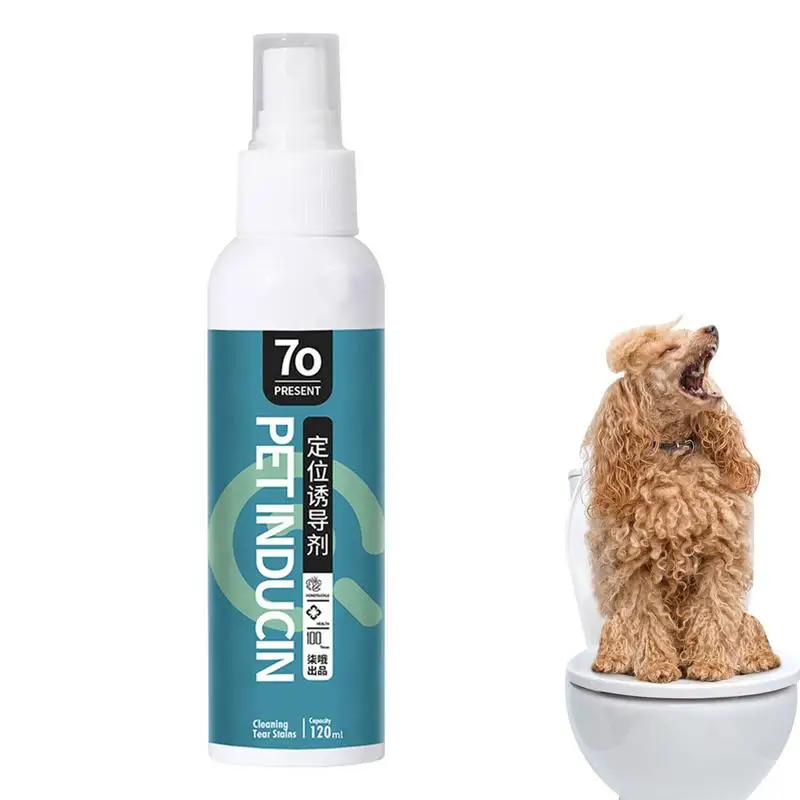 Inductor de defecación para mascotas, rociador de inodoro para entrenamiento de perros, herramienta de entrenamiento para orinar, Artículos para Mascotas, inducción y accesorios para perros, 120ml - imagen 2