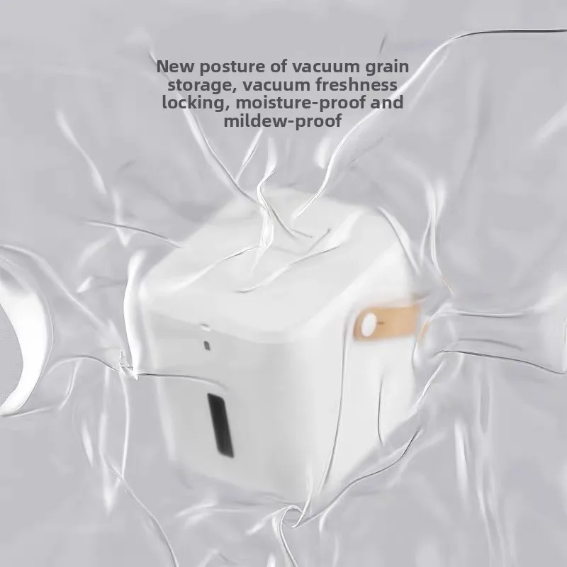 Cubo de almacenamiento de granos al vacío inteligente, alimentos para perros y gatos, productos para mascotas, cubos de almacenamiento liofilizados para aperitivos, caja sellada a prueba de humedad - imagen 3