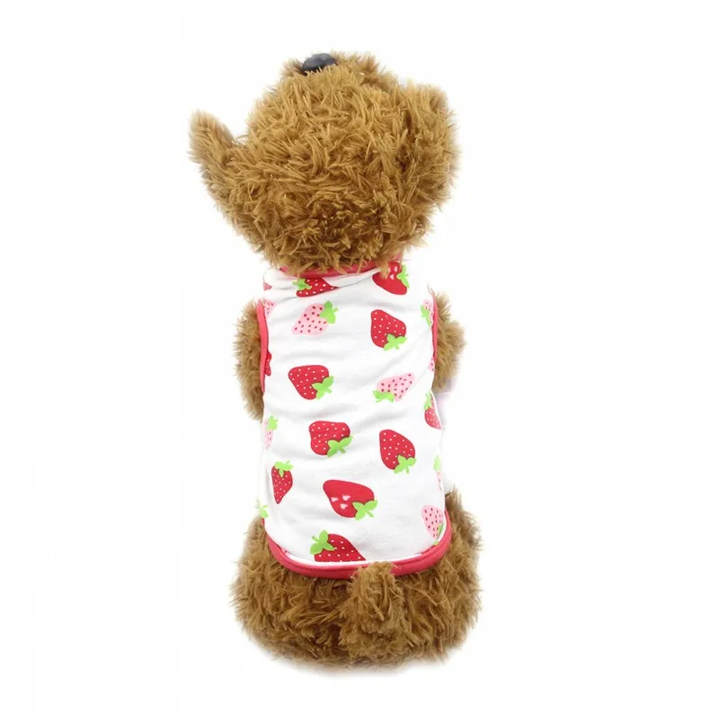 Ropa para perros, chaleco fino de verano para perros, camiseta con estampado, trajes bonitos para perros, ropa para mascotas Chihuahua, disfraces de Bulldog Francés y Pug, camisas para cachorros - imagen 4