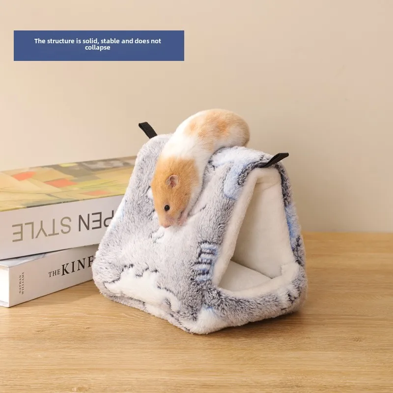 Nidos para pájaros para mascotas que mantienen el calor en invierno, nido de algodón para colgar en miel, hámster, loro, productos para mascotas, suministros, nidos para pájaros - imagen 4