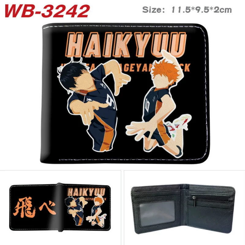 Cartera Hinata Shoyo Haikyuu!! – Monedero de cuero con cremallera - imagen 5