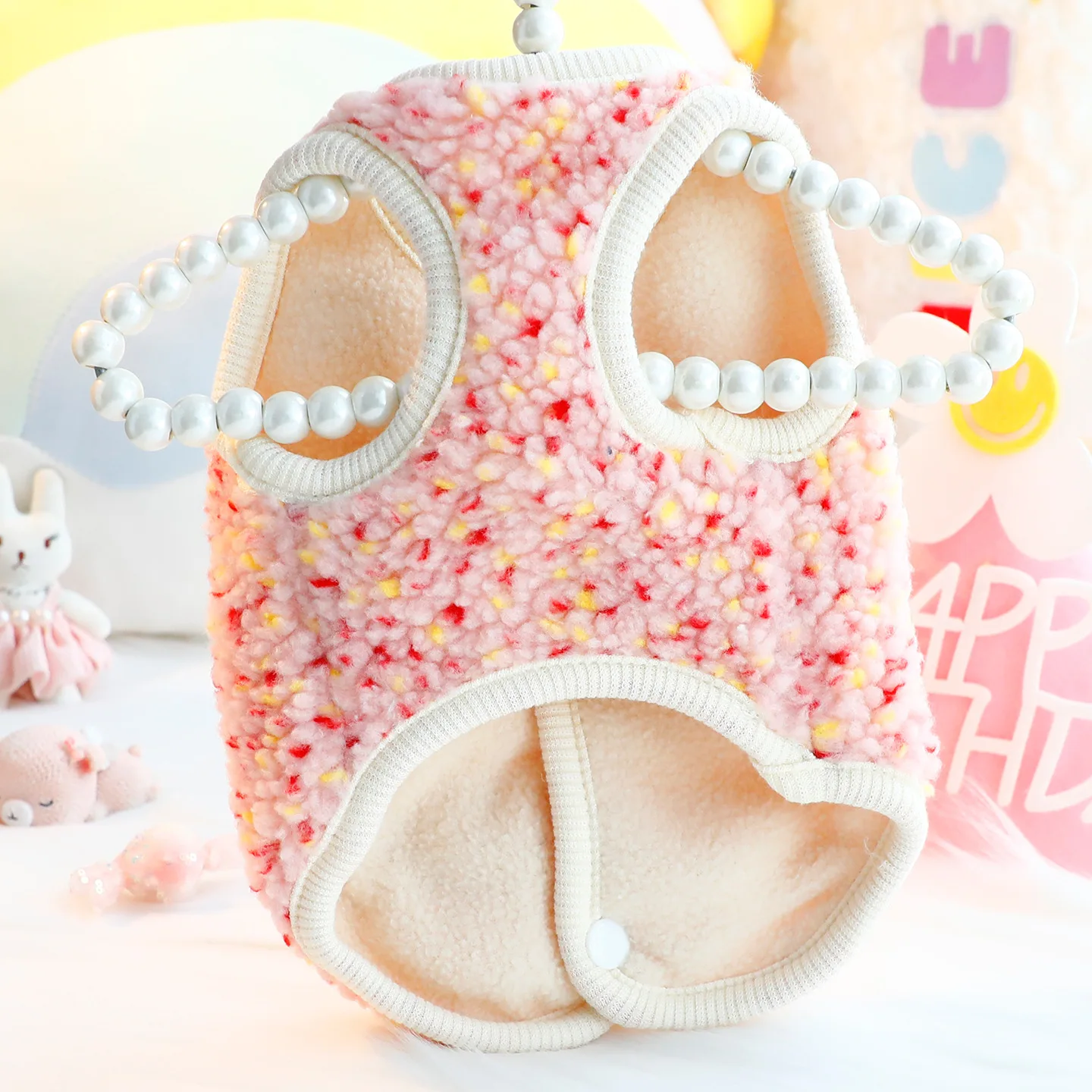 Ropa para perros, ropa de otoño e invierno, chaleco grueso de algodón de princesa, productos para mascotas para perros pequeños gitanos - imagen 5