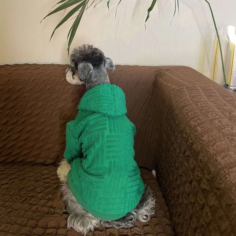 Sudadera con capucha para mascotas, ropa para perros y gatos, ropa para perros pequeños, Bulldog Francés, Schnauzer, suéter más cálido - imagen 5