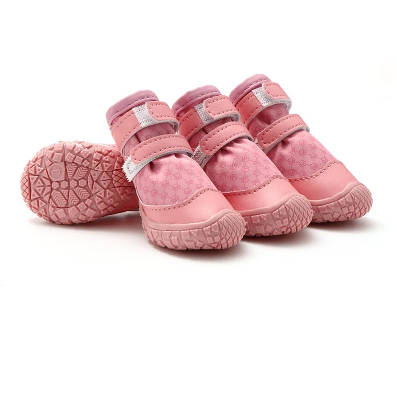 Botines antideslizantes impermeables para perros cachorros