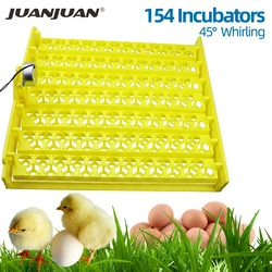 Incubadora automática de 154 huevos para aves de corral