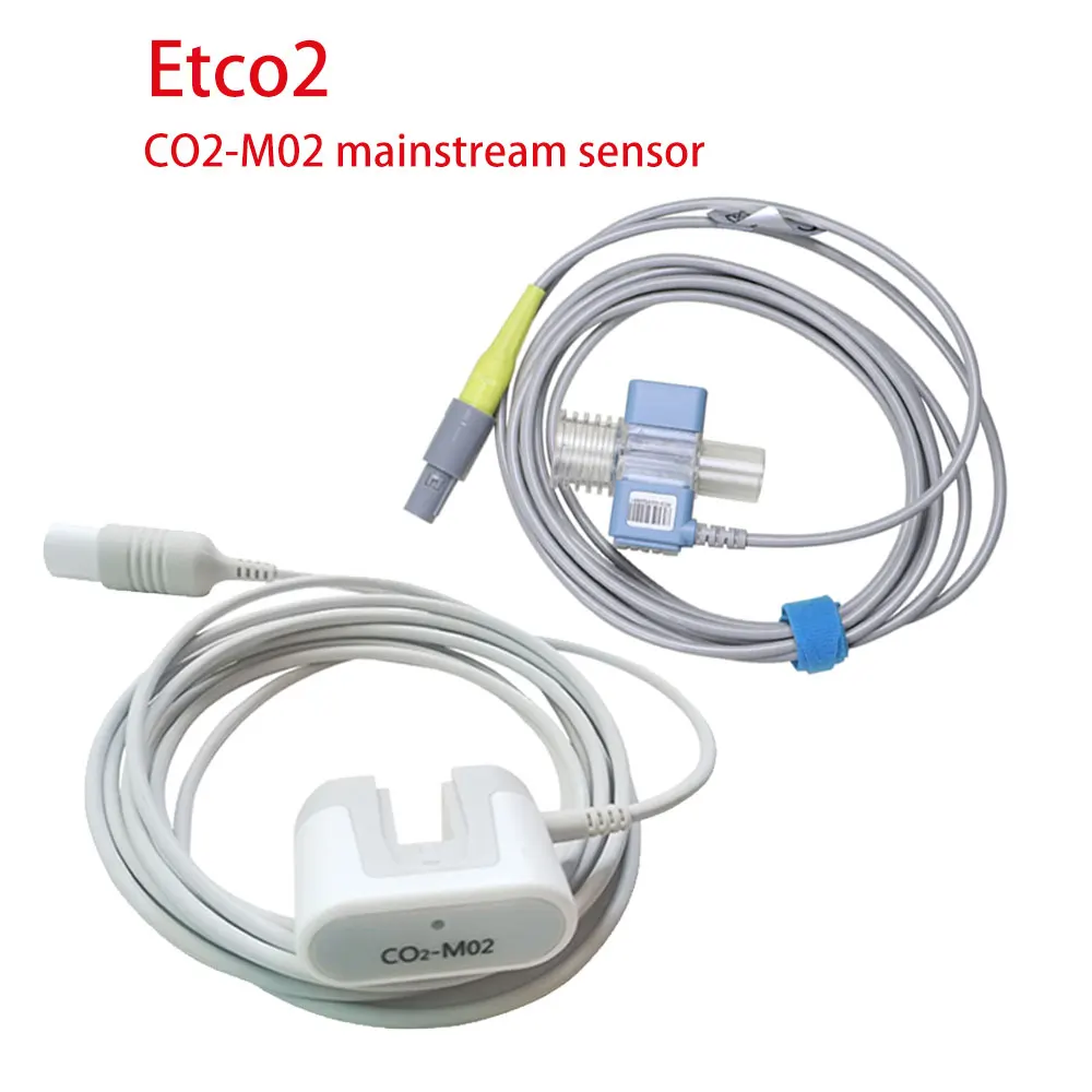 CONTEC-Sensor de capnografía EtCO2 Modular para Monitor de pacientes, dispositivo para CMS6000, CMS8000, CMS7000, CMS9200, CO2-M02