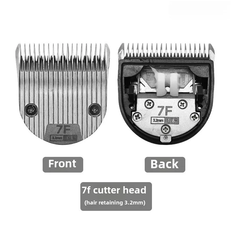 Electric Pet Clippers Steel Tip Mute Electric Push Cleaning Products for Dogs Cats Grooming Hair Trimmer Shaver Set Accessories - imagen 5