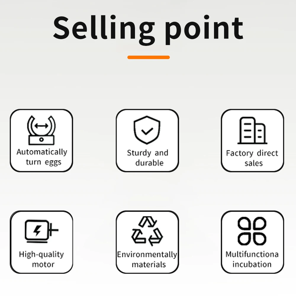 Incubadora de huevos de 16/24 grados, giro automático de huevos AC220V, bandeja para huevos, incubadora de huevos, herramienta de incubación de granja para pollos, pájaros, codorniz - imagen 2