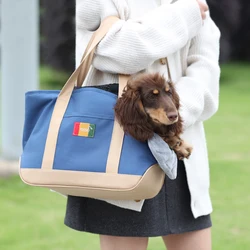 Bolsa de transporte ligera para pequeños perros con forro extraíble