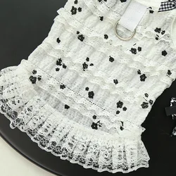 Vestido verano encaje para perras Chihuahua y Yorkshire