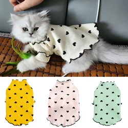 Chaleco Kawaii para perros cachorros y gatos prenda cómoda de mascotas