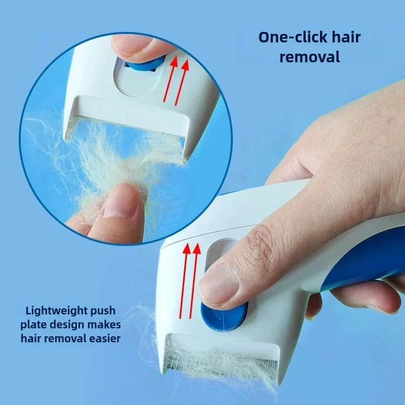 Peine eléctrico antipolices para mascotas, recogedor de piojos para perros y gatos, potente eliminación de pulgas y piojos, herramienta de descarga eléctrica, accesorios para mascotas - imagen 3