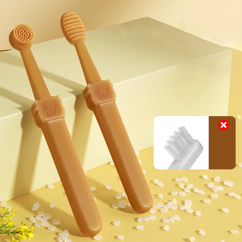 HOOPET-cepillo de dientes pequeño de silicona para gato, conjunto de pasta de dientes para perro, eliminación de mal aliento, suministros de limpieza de dientes comestibles - imagen 3