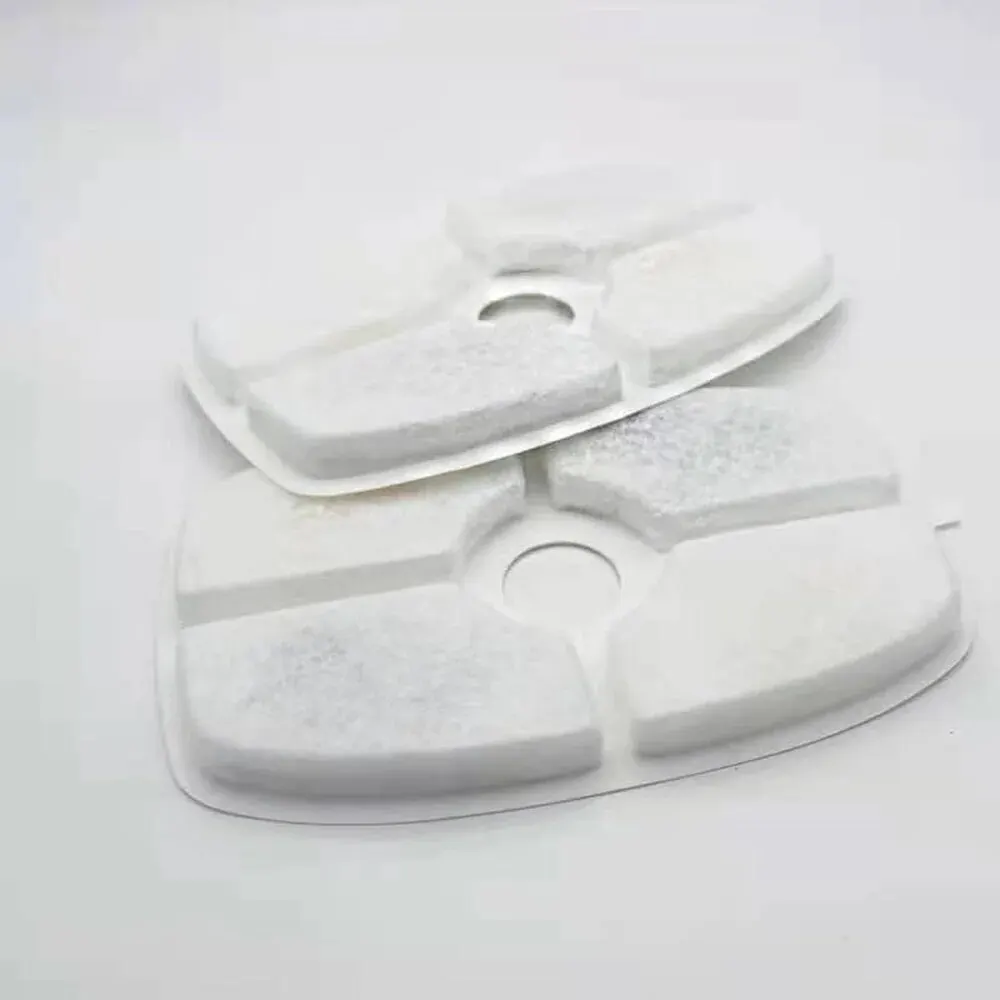 Filtros de fuente de agua para gatos, filtros de repuesto para fuente de mascotas con carbón activado de coco para dispensador de agua cuadrado de 2,5l, 6 uds. - imagen 5