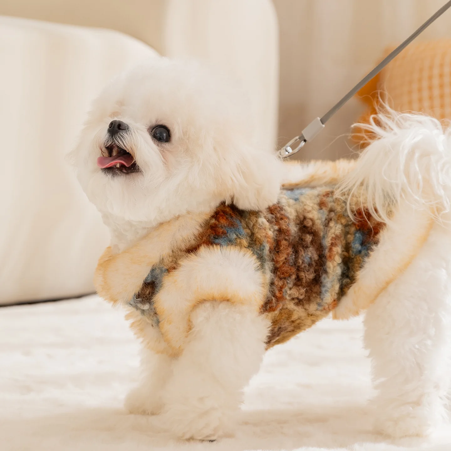 Chaleco cálido para perros pequeños y medianos - abrigo de invierno