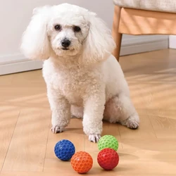 Juego de 2 pelotas chirriantes para perros – Resistentes y seguras