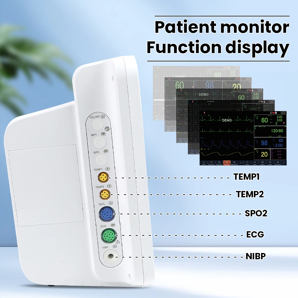 Monitor multiparamétrico S90A 12.1'' para clínica veterinaria - imagen 2