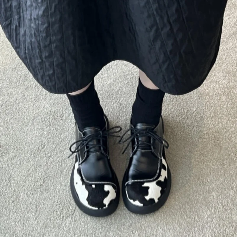 Mocasines informales de moda con suela suave para mujer, zapatos antideslizantes con parte inferior de goma cómodos - imagen 3