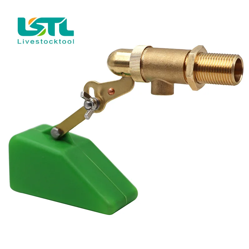 Bebedero de agua de acero inoxidable para perros, caballos y vacos, con válvula de cobre o solo accesorio de válvula de cobre, flotador automático para cultivo - imagen 4