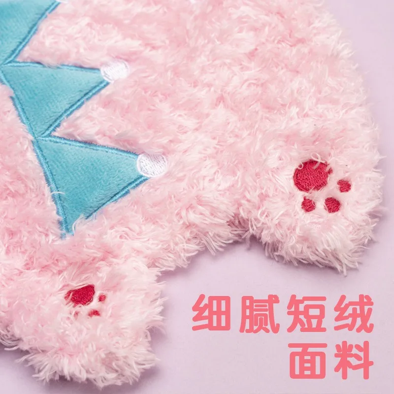 Tapete de juguete de papel de felpa para mascotas, colchoneta para dormir, rechinar los dientes, sonido de felpa, hacer cachorros, accesorios de juguetes interactivos - imagen 3