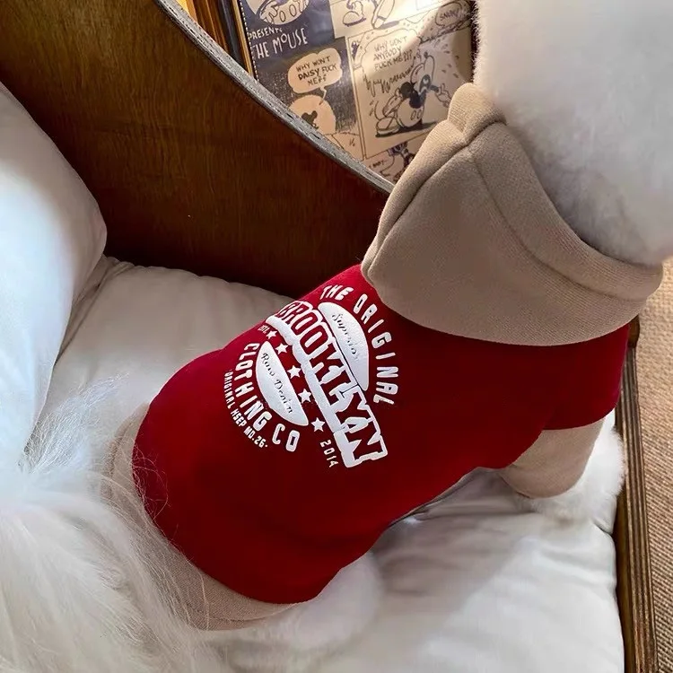 Sudadera con capucha y forro polar para perros – Ropa de invierno térmica - imagen 5