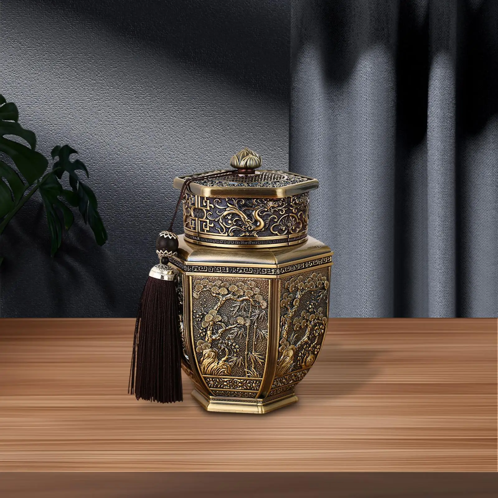 Pet Urn Vintage Metal Loss Pet Remembrance Gift Unique Keepsake Cremation Urn for Kitten