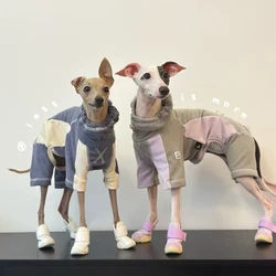 Suéter punto cálido otoño para perros pequeños y Whippet