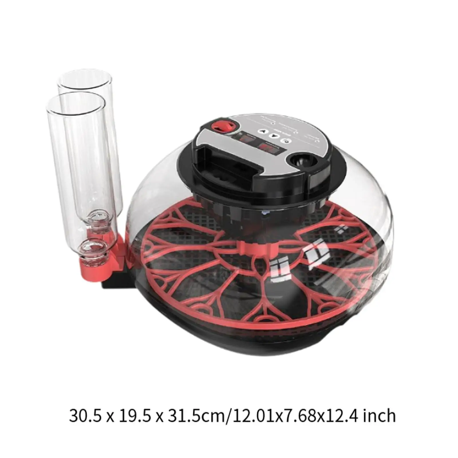 Egg Incubator 7 Eggs Clear Top Cover Poultries Hatcher for Quail Chicken Goose