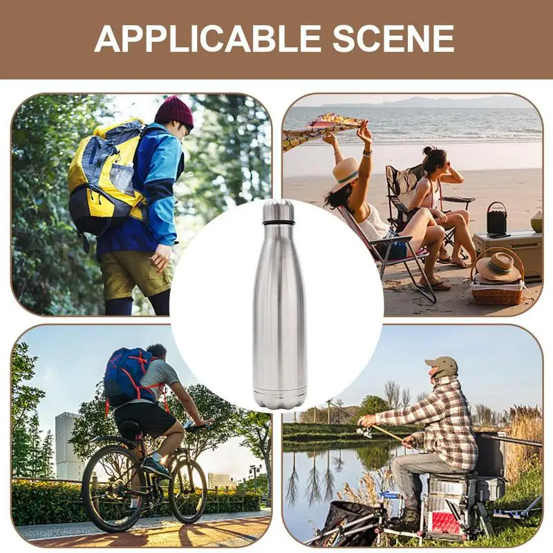 Taza para acampar al aire libre, taza de cócteles para viajes, tazas de agua familiares de acero inoxidable, taza para acampar, taza de cerveza, taza de viaje aislada para - imagen 4