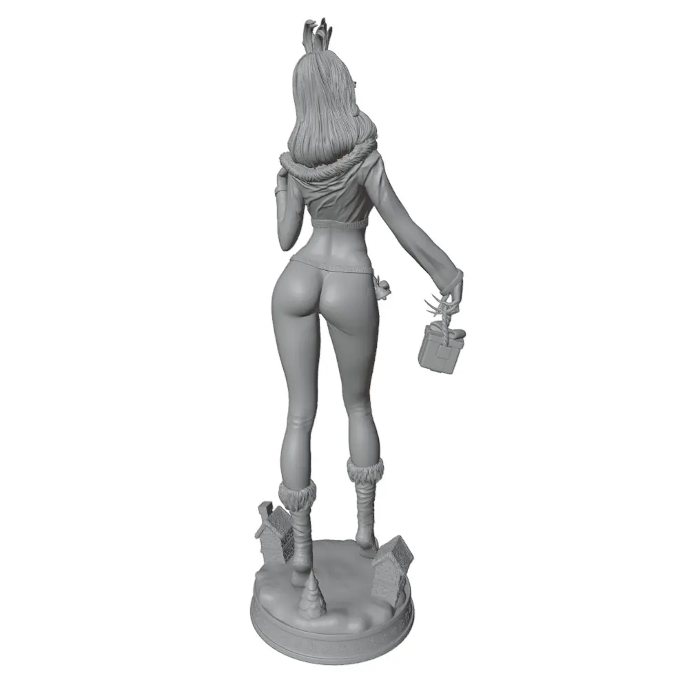 Estatua resina miniatura para gatos y perros – Kit modelo sin pintar