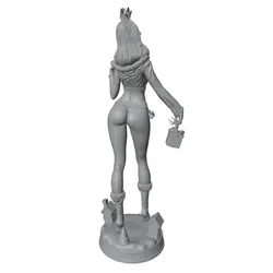 Estatua resina miniatura para gatos y perros – Kit modelo sin pintar
