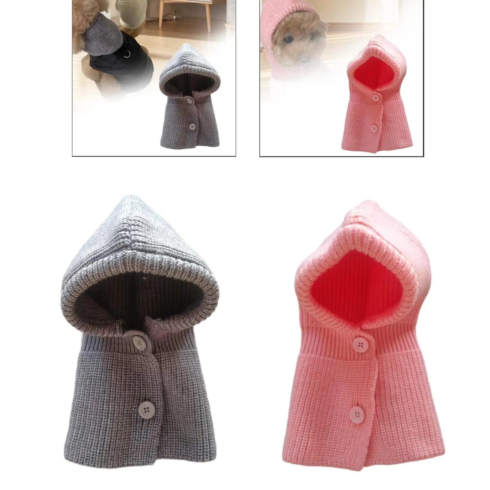 Winter Pet Hat Soft Dog Warm Hat for Puppy Medium to Large Dog Small Animal