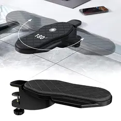 Reposamuñecas ergonómico ajustable para teclado y ratón, reduce fatiga