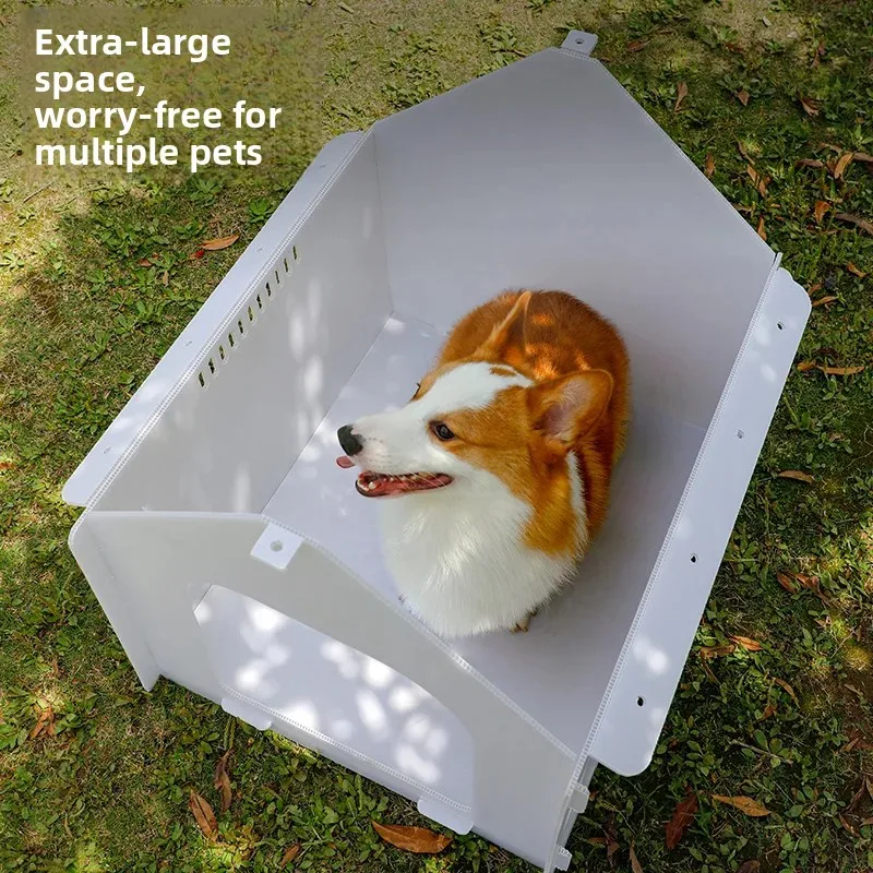 Caseta impermeable para perros y gatos – Ventilada antibacteriana - imagen 5