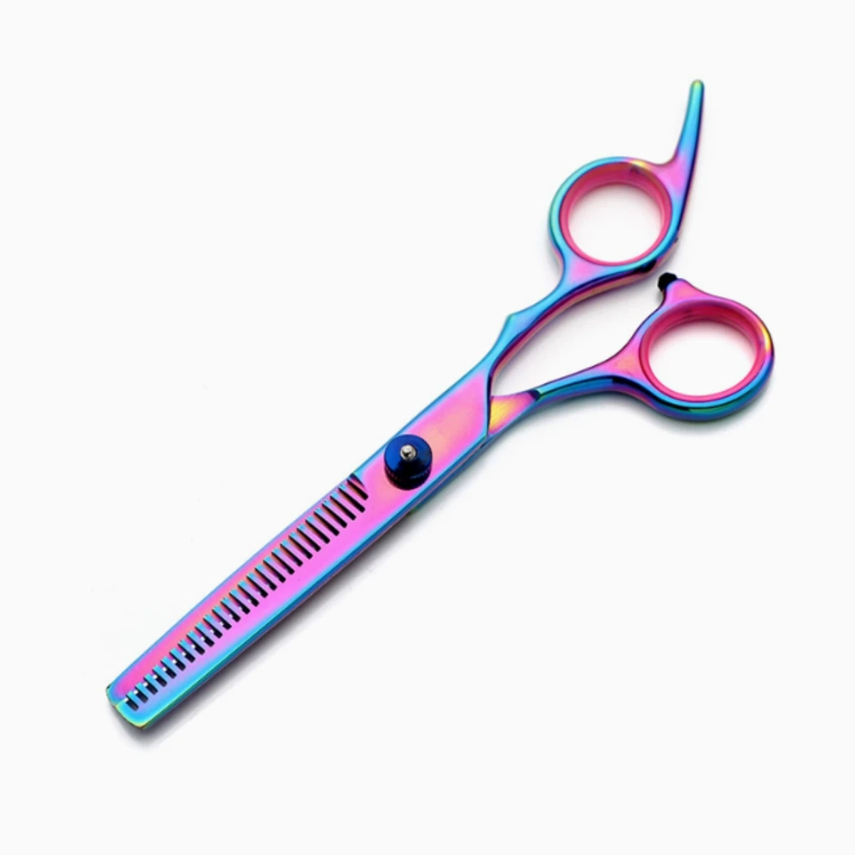 Tijeras de cuidado para mascotas, tijeras de adelgazamiento curvadas, tijeras de pelo para perros y desbaste, tijeras para mascotas de acero inoxidable negro - imagen 5