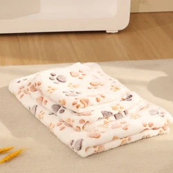 Manta térmica para gatos y perros – Suave con estampado de patas