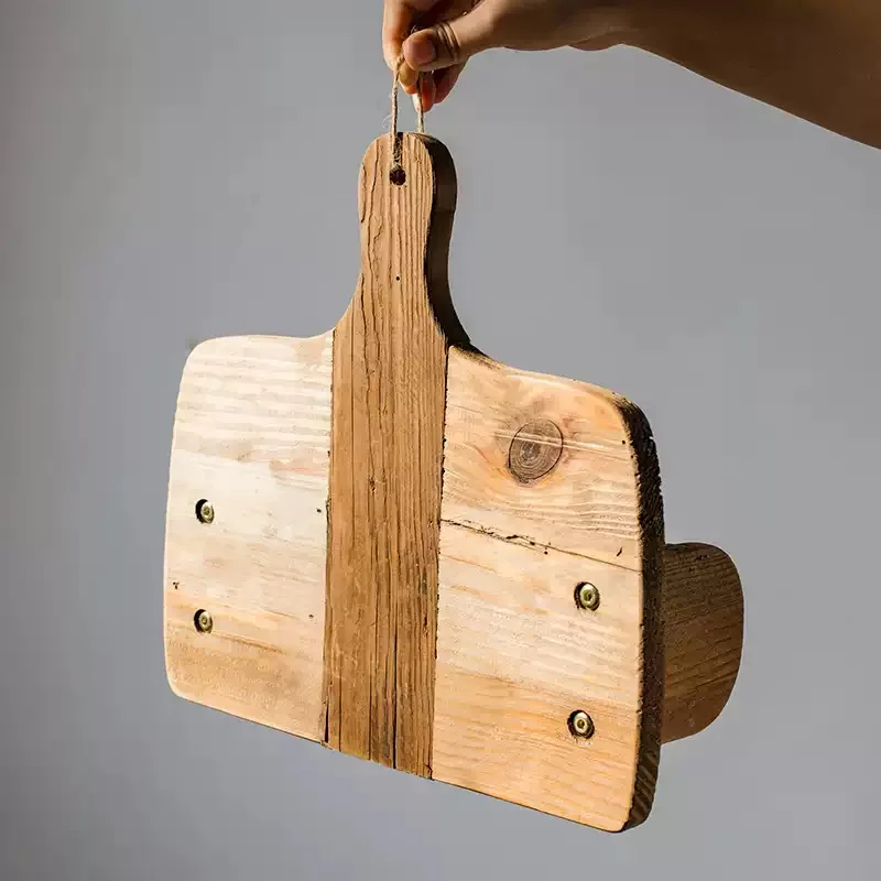 Soporte para papel de cocina de madera montado en la pared, organizador colgante en rollo debajo del gabinete, soporte para papel de cocina, estante dispensador de toallas de cocina - imagen 4