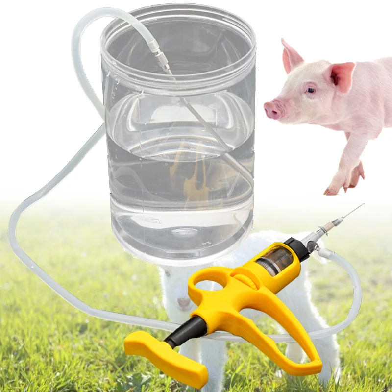 Jeringa veterinaria automática para dosificar vacunas en granja - imagen 2
