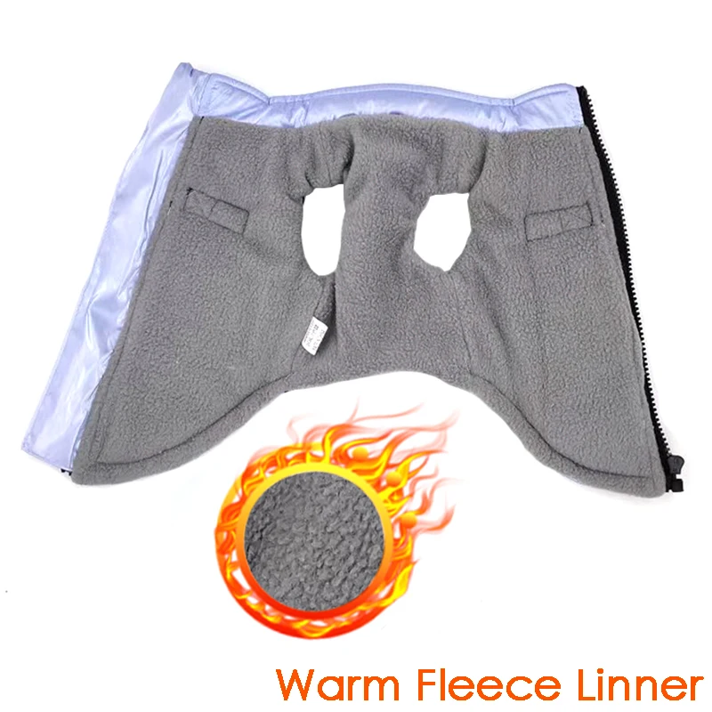 Ropa de S-9XL para perros pequeños, medianos y grandes, abrigo impermeable para mascotas, chaqueta de invierno para Bulldog Francés, disfraz de Labrador y Pug - imagen 2