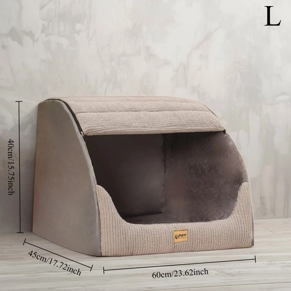 Cesta grande para cama para perros, accesorios para mascotas, ropa de cama para cachorros, camas medianas, estera, cojines para sofá de razas pequeñas, manta, cojín grande para gatos - imagen 2