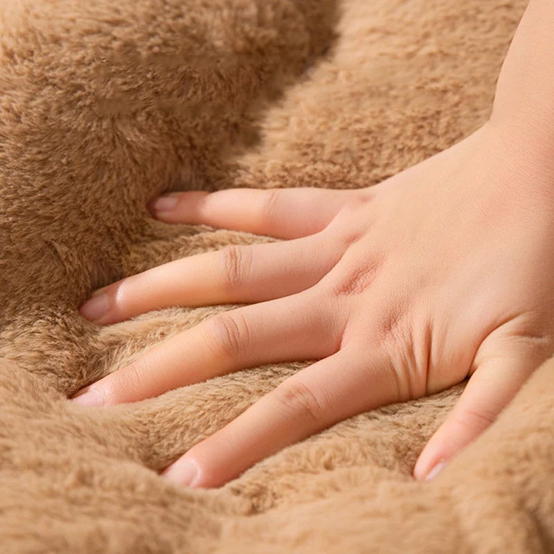 Alfombrilla de cama para gatos con autocalentamiento, alfombrilla bonita de franela suave y algodón, cómoda para gatos en interiores, adecuada para gatos y cachorros - imagen 4