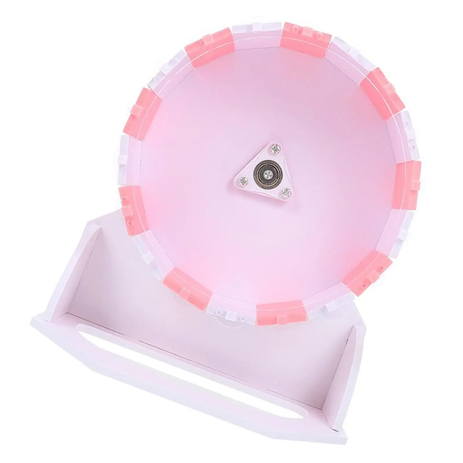 1Set Running Disc 7.09inch Plastic Hamster Exercise Wheel Quiet Flying Saucer Hamster Wheel Hamster Ball for Mice Pet Supplies