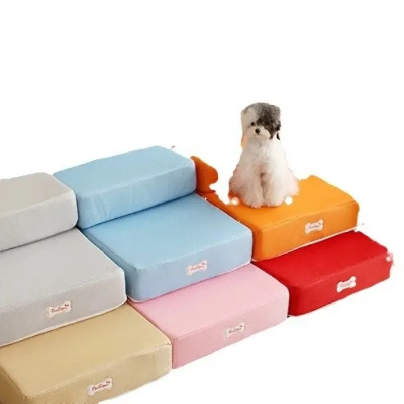 Escalera plegable 2 peldaños para perros – desmontable lavable - imagen 3